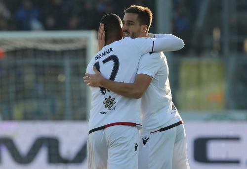 ATALANTA  -  CAGLIARI  CAMPIONATO SERIE A  TIM  2017 -18  SILPRESS / ALBERTO MARIANI .
