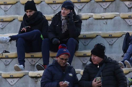 03- 12 - 2017 BOLOGNA - CAGLIARI CAMPIONATO SERIE A TIM 2017 -18 SILVER PRESS  PH ALBERTO MARIANI . NELLA FOTO -TIFOSI IN TRASFERTA A BOLOGNA