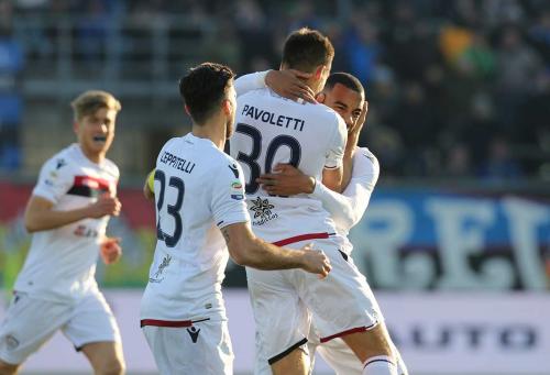 ATALANTA  -  CAGLIARI  CAMPIONATO SERIE A  TIM  2017 -18  SILPRESS / ALBERTO MARIANI .