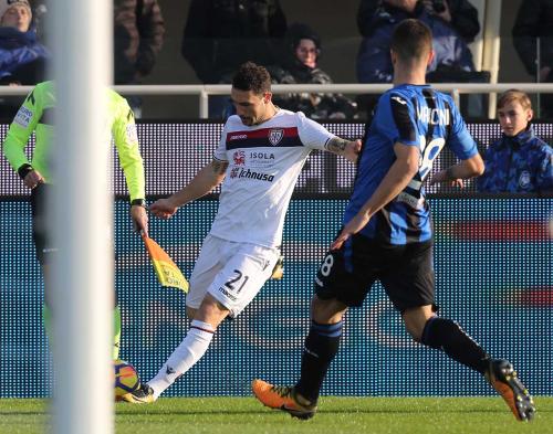 ATALANTA  -  CAGLIARI  CAMPIONATO SERIE A  TIM  2017 -18  SILPRESS / ALBERTO MARIANI .