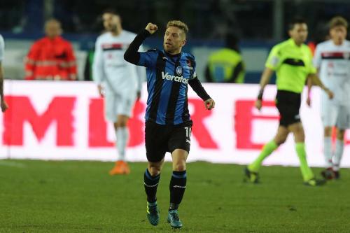 ATALANTA  -  CAGLIARI  CAMPIONATO SERIE A  TIM  2017 -18  SILPRESS / ALBERTO MARIANI .