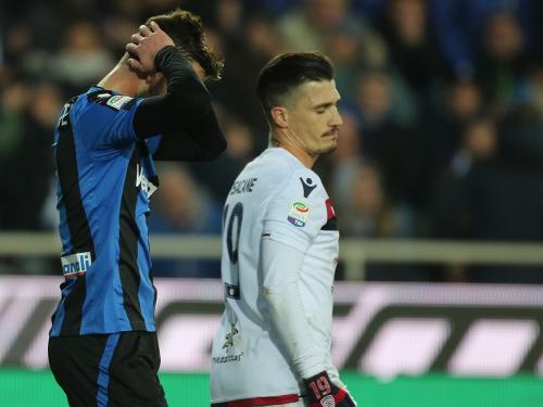 ATALANTA  -  CAGLIARI  CAMPIONATO SERIE A  TIM  2017 -18  SILPRESS / ALBERTO MARIANI .