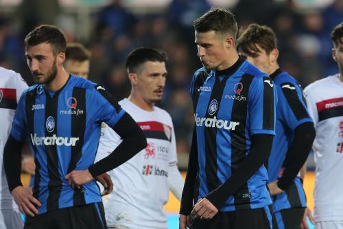 ATALANTA  -  CAGLIARI  CAMPIONATO SERIE A  TIM  2017 -18  SILPRESS / ALBERTO MARIANI .