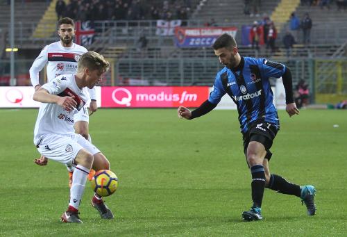 ATALANTA  -  CAGLIARI  CAMPIONATO SERIE A  TIM  2017 -18  SILPRESS / ALBERTO MARIANI .