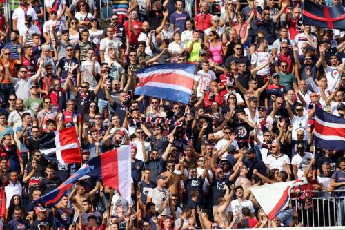 Cagliari (CA) 24 08 2017 Campionato Serie A TIM incontro Cagliari - Chievo Verona Nella foto: i fifosi del cagliari SILPRESS/ENRICO LOCCI
