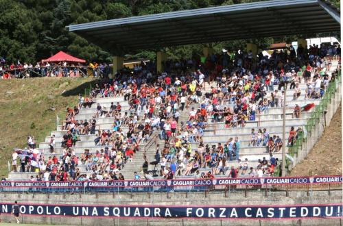 Amichevole tra il Cagliari e la Rappresentativa Barbagia