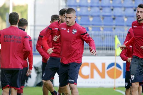 Allenamento Cagliari presso Sardegna Arena (CA)