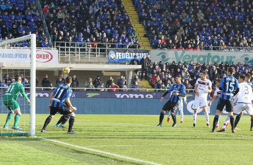 ATALANTA  -  CAGLIARI  CAMPIONATO SERIE A  TIM  2017 -18  SILPRESS / ALBERTO MARIANI .