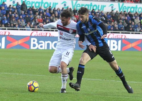 ATALANTA  -  CAGLIARI  CAMPIONATO SERIE A  TIM  2017 -18  SILPRESS / ALBERTO MARIANI .