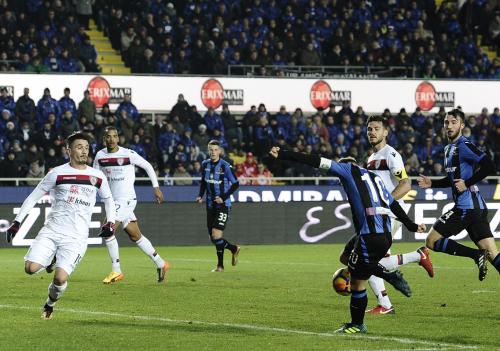 ATALANTA  -  CAGLIARI  CAMPIONATO SERIE A  TIM  2017 -18  SILPRESS / ALBERTO MARIANI .
