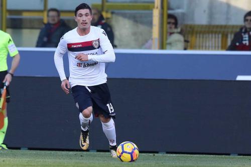 03- 12 - 2017 BOLOGNA - CAGLIARI CAMPIONATO SERIE A TIM 2017 -18 SILVER PRESS  PH ALBERTO MARIANI . NELLA FOTO -FABIO PISACANE