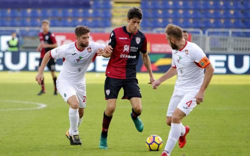 Cagliari (CA) 28 11 2017  Coppa Italia  incontro Cagliari -   Pordenone Nella foto: Federico Melchiorri SILPRESS/ENRICO LOCCI