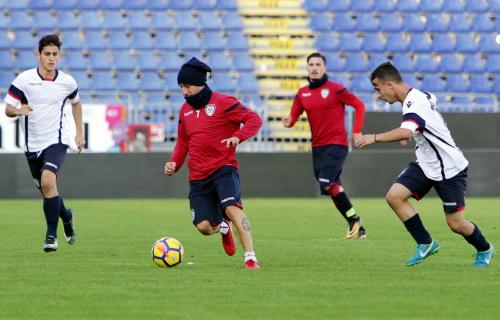Allenamento Cagliari presso Sardegna Arena (CA)