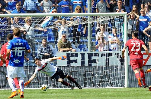 SAMPDORIA-CAGLIARI CAMPIONATO SERIE A TIM 2017-2018