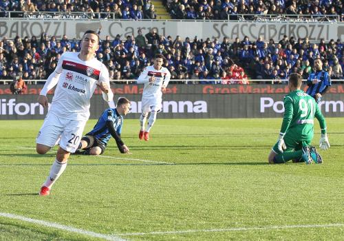 ATALANTA  -  CAGLIARI  CAMPIONATO SERIE A  TIM  2017 -18  SILPRESS / ALBERTO MARIANI .