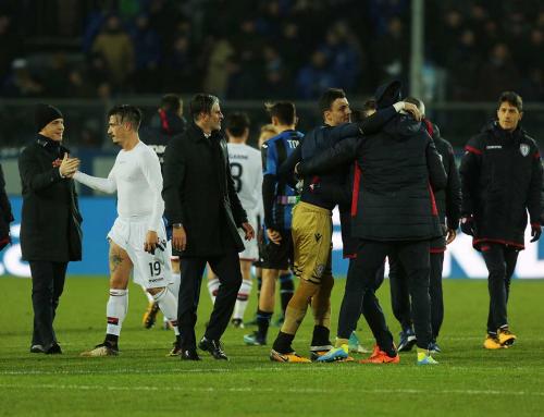 ATALANTA  -  CAGLIARI  CAMPIONATO SERIE A  TIM  2017 -18  SILPRESS / ALBERTO MARIANI .