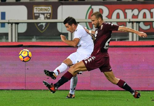 TORINO-CAGLIARI. 29-10-2017 SIMONE PADOIN E LORENZO DE SILVESTRI. SILPRESS