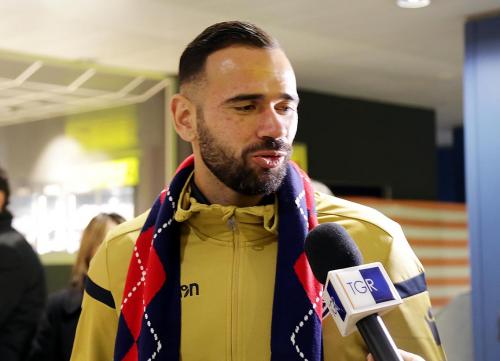 Arrivo a cagliari di Leandro Castan