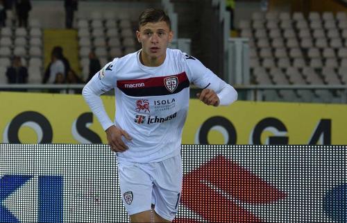 TORINO-CAGLIARI. 29-10-2017 ESULTANZA  DI BARELLA. SILPRESS
