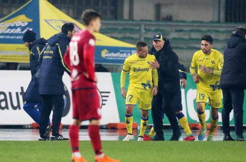 Chievo Verona-Cagliari Maran giaccherini