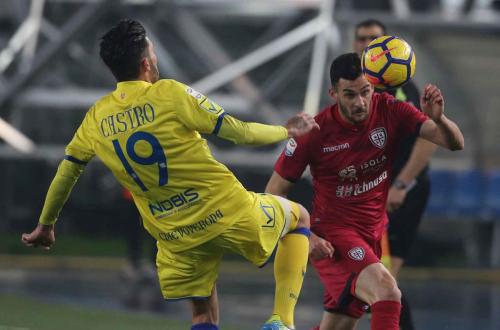 17-02-2018 CHIEVO VERONA  - CAGLIARI  CAMPIONATO SERIE A TIM  2017-18 SILPRESS PH ALBERTO MARIANI .