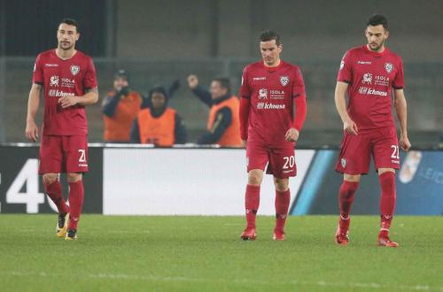 Chievo Verona-Cagliari Ionita padoin Lykogiannis