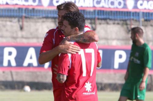 Amichevole tra il Cagliari e la Rappresentativa Barbagia