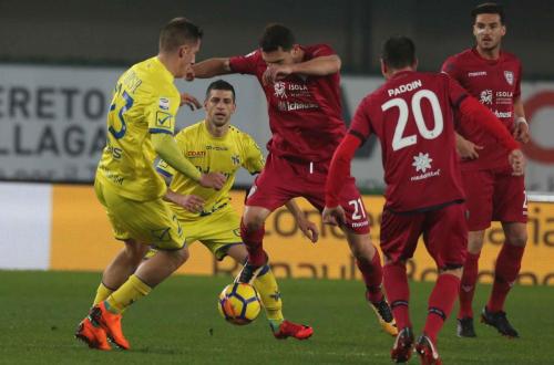 17-02-2018 CHIEVO VERONA  - CAGLIARI  CAMPIONATO SERIE A TIM  2017-18 SILPRESS PH ALBERTO MARIANI .