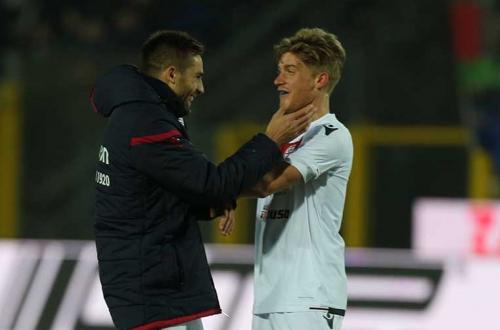 ATALANTA  -  CAGLIARI  CAMPIONATO SERIE A  TIM  2017 -18  SILPRESS / ALBERTO MARIANI .