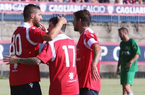 Amichevole tra il Cagliari e la Rappresentativa Barbagia