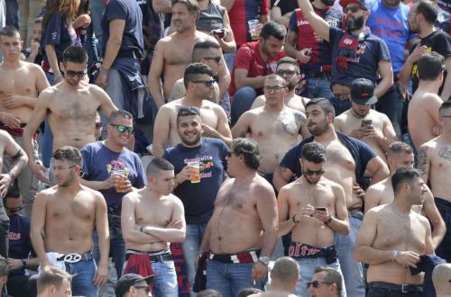 FIORENTINA-CAGLIARI.  13-05-2018 TIFOSI DEL CAGLIARI. SILPRESS/GALASSI SILVANO