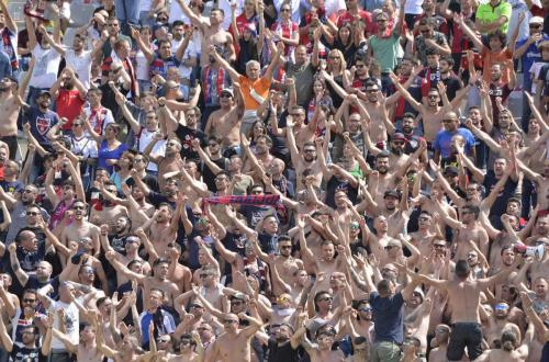 FIORENTINA-CAGLIARI. 13-05-2018 TIFOSI DEL CAGLIARI. SILPRESS/GALASSI SILVANO