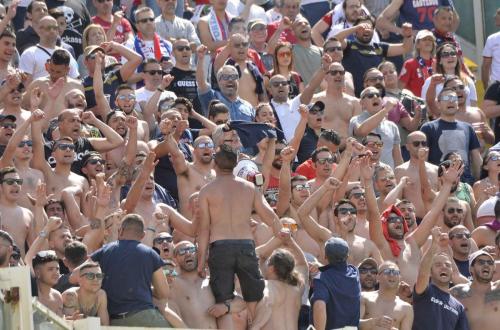 FIORENTINA-CAGLIARI.  13-05-2018 TIFOSI DEL CAGLIARI. SILPRESS/GALASSI SILVANO
