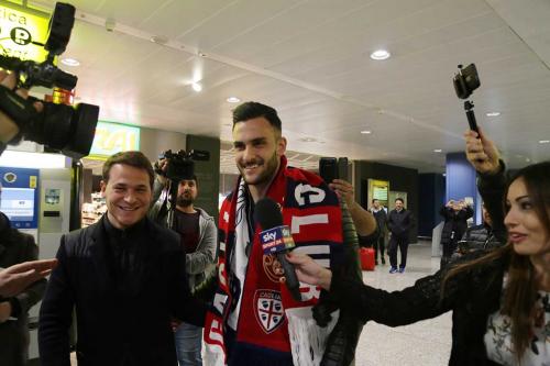 Aeroporto Cagliari - Elmas arrivo di Charalampos Lykogiannis