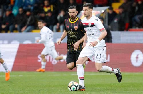BENEVENTO-CAGLIARI. ALESSIO CRAGNO  IN AZIONE.