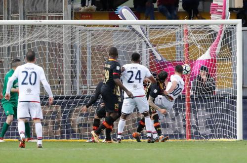 BENEVENTO-CAGLIARI.IL GOL DI PAVOLETTI