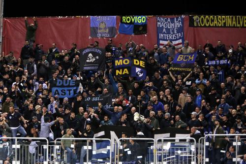 Cagliari - InterCagliari (CA) 25  11  2017 Campionato Serie A TIM incontro Cagliari -   Inter Nella foto:  i tifosi dell'inter SILPRESS/ENRICO LOCCI