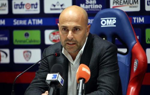 Cagliari (CA) 18 10  2017  Sardegna Arena - Conferenza stampa di presentazione nuovo allenatore del Cagliari Diego Lopez Nella foto:   Tommaso Giulini SILPRESS/ENRICO LOCCI