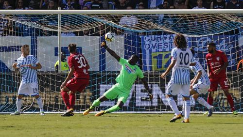 FERRARA, ITALIA, 17-09-17 - 4° GIORNATA DI CAMPIONATO SERIE A TIM ALLO STADIO PAOLO MAZZA: SPAL VS CAGLIARI, NELLA FOTO: GOAL