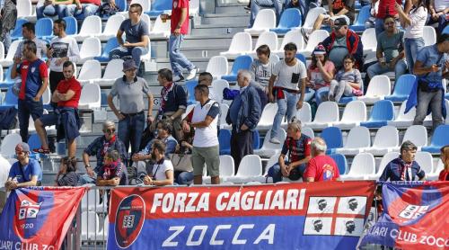 FERRARA, ITALIA, 17-09-17 - 4° GIORNATA DI CAMPIONATO SERIE A TIM ALLO STADIO PAOLO MAZZA: SPAL VS CAGLIARI, NELLA FOTO:TIFOSI CAGLIARI