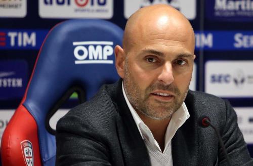 Cagliari (CA) 18 10  2017  Sardegna Arena - Conferenza stampa di presentazione nuovo allenatore del Cagliari Diego Lopez Nella foto:   Tommaso Giulini SILPRESS/ENRICO LOCCI