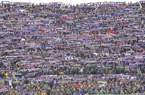 11-03-2018.FIORENTINA-BENEVENTO.TIFOSI IN CURVA FIESOLE.SILPRESS