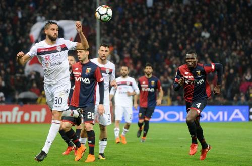GENOA-CAGLIARI CAMPIONATO SERIE A TIM 2016-2017
