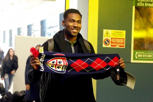 Arrivo a cagliari di Damir Ceter