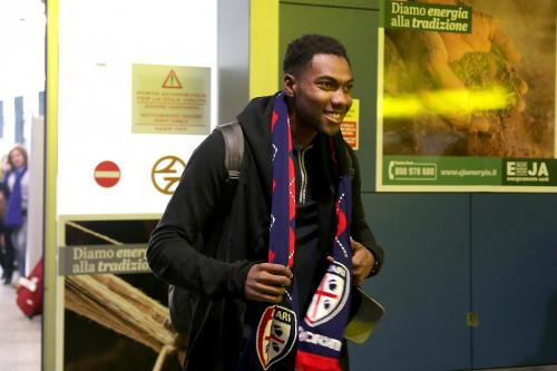 Arrivo a cagliari di Damir Ceter