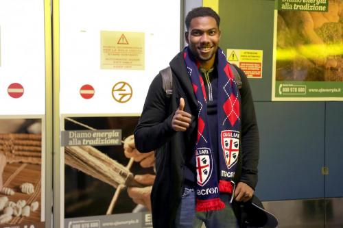Arrivo a cagliari di Damir Ceter