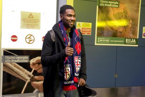 Arrivo a cagliari di Damir Ceter