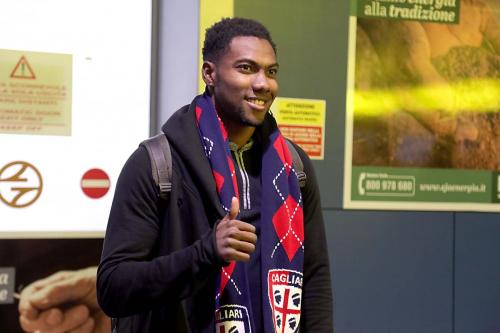 Arrivo a cagliari di Damir Ceter
