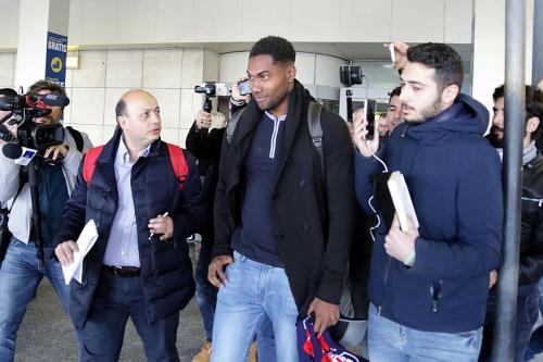 Arrivo a cagliari di Damir Ceter