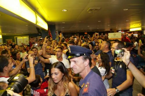 20 08 17 aeroporto di Cagliari Elmas arrivo di Leonardo Pavolett